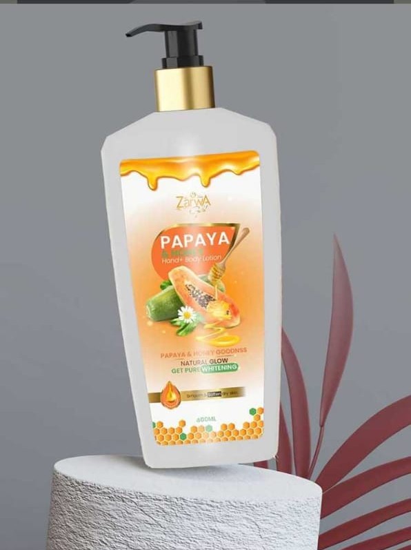 Zarwa papaya whitening hand and body lotion